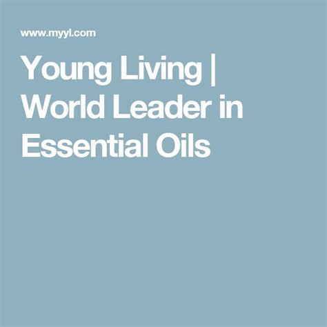 World Leader in Essential Oils 